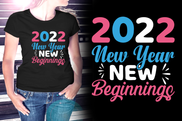 2022 New Year Beginnings Graphics & Print Templates