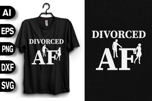 Divorced AF Graphics: Sarcastic T-Shirt Designs Review