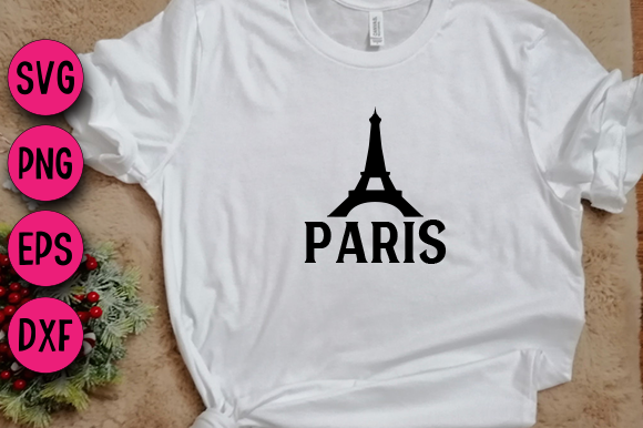 Paris Graphics: Editorial T-Shirt Designs for Web