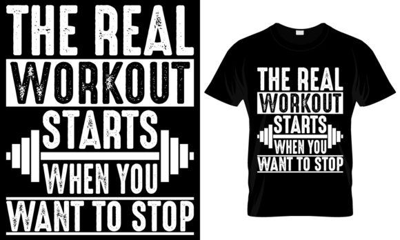 Real Workout Graphics: T-Shirt Designs Review