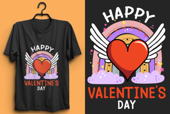 Valentine T Shirt Graphics for Editorial Design