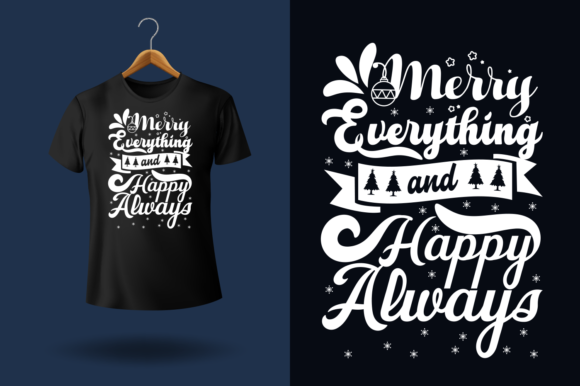 Winter Christmas Typo Graphics & Print Templates