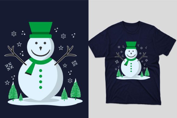 Winter Snowman Graphics: Print Templates Review
